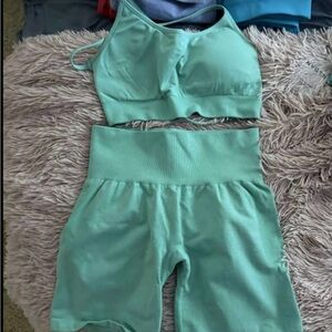 Mint Green Activewear Set
